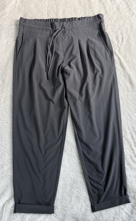 Prana Pants - Prana Jogger Pants Women's Size L Stretch Cuffed Drawstring Pockets Outdoor